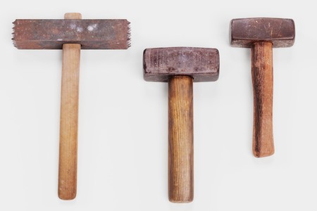 Realistic 3D Render of Masonry Hammersの写真素材