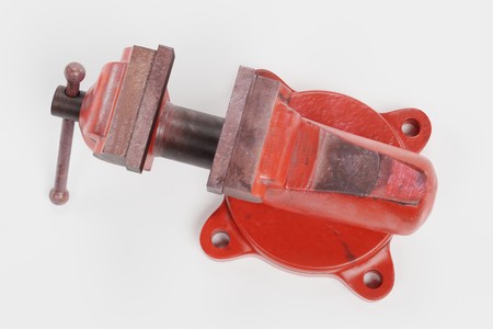 Realistic 3D Render of Vice Toolの写真素材