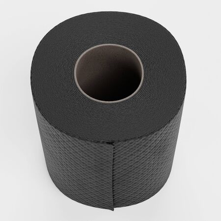 Realistic 3D Render of Toilet Paperの写真素材