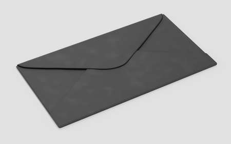 Realistic 3D Render of Paper Envelope