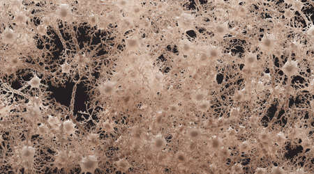 Realistic 3D Render of Neural Network