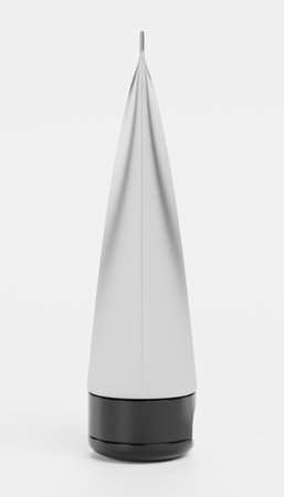 Realistic 3D Render of Creme Tubeの写真素材