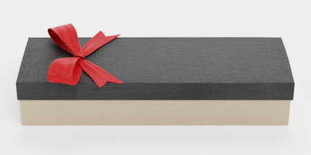 Realistic 3D Render of Gift