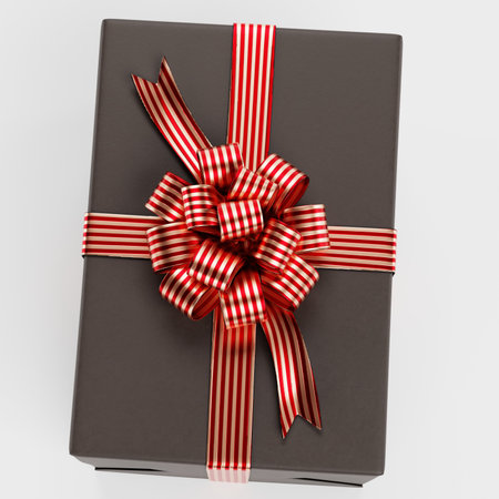 Realistic 3D Render of Giftの写真素材