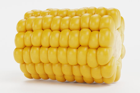 Realistic 3D Render of Cornの写真素材