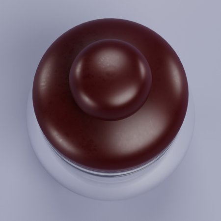 Realistic 3D Render of Jarの写真素材