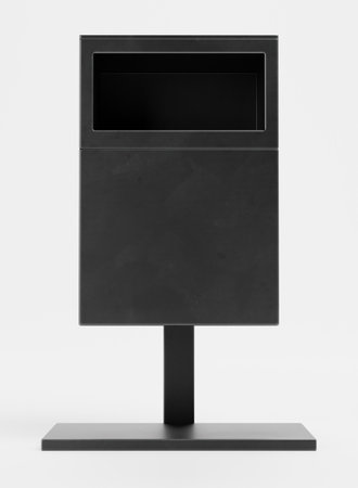 Realistic 3D Render of Street Binの写真素材