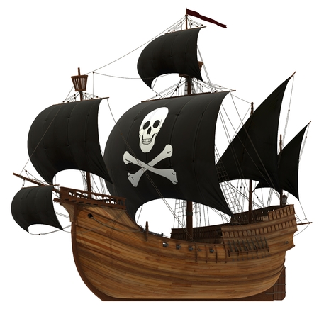 Pirate Shipの写真素材