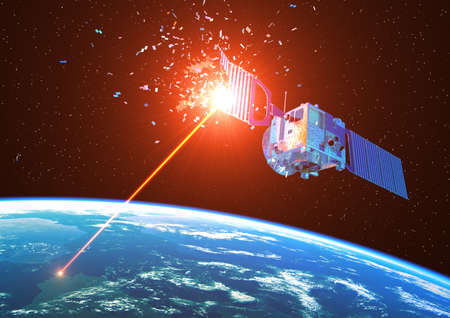 Laser Weapon From Earth Destroys Satellite In Space