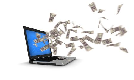 Internet Money - 100 Dollar Billsの写真素材