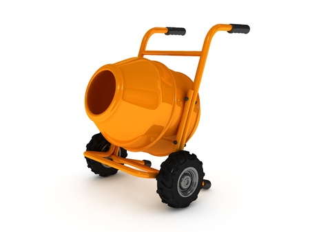 Concrete mixerの写真素材