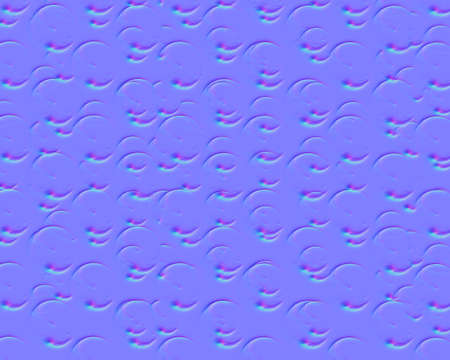 Normal map texture. Computer generated image
