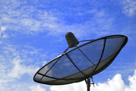 The Satellite dish の写真素材