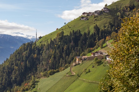 Up on the mountain, Muthoefe, close to Meranoの写真素材