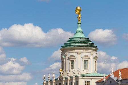 Cupola of the old town hall of Potsdam in Germanyのeditorial素材