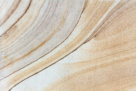Brown stone with different line structures flat surface