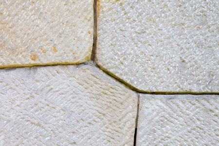 Detail of sandstone surface in different patternsの写真素材