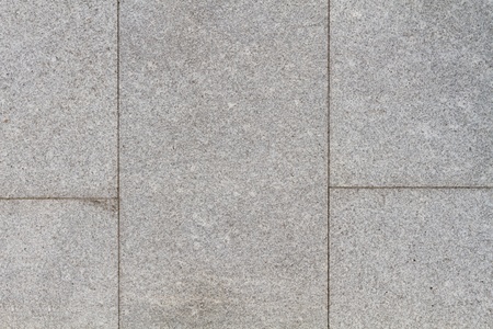 Granite plates on a sideway with seamsの写真素材