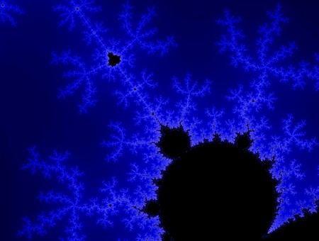 Digital visualization of a fractalの写真素材