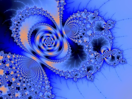 digital rendering of a fractalの写真素材