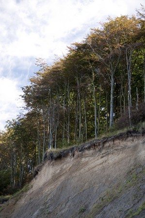 baltic sea near kiel / germanyの写真素材