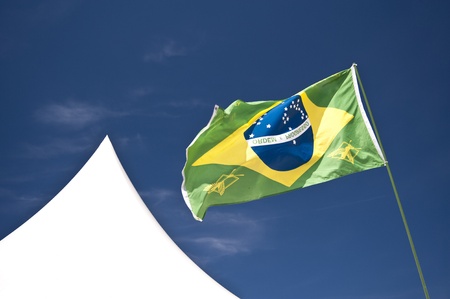 Flag of Brasilの写真素材