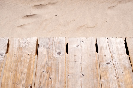 Wooden pathの写真素材