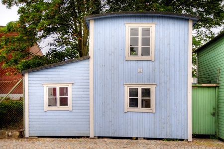 Fishing hutsの写真素材