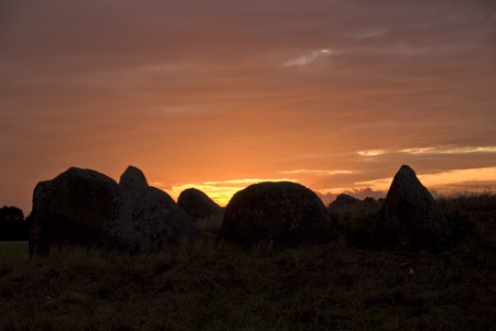 Evening Skyの写真素材