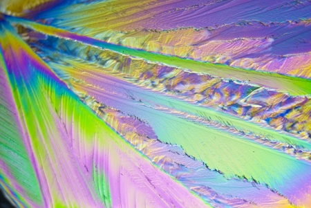 Microcrystals of Citric Acidの写真素材