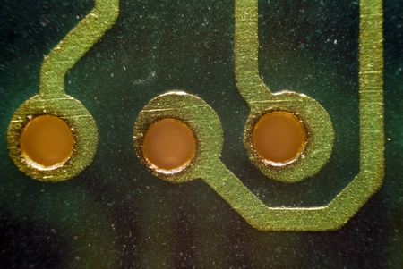 Micro Photo of a Board