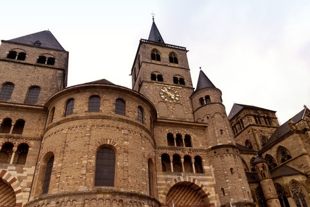 Cathedral of Trier in Germanyの写真素材