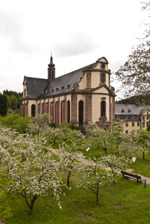 Monastery Himmerod in the Eifel, Germanyのeditorial素材