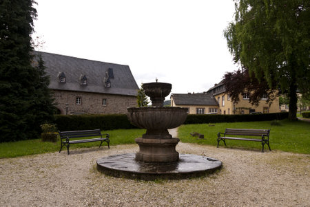 Monastery Himmerod in the Eifel, Germanyのeditorial素材