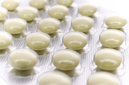 Detail of a Pill Blister