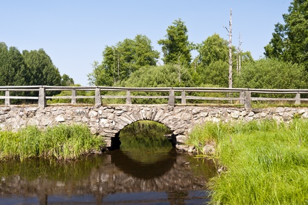 Stone Bridge in southern Sweden