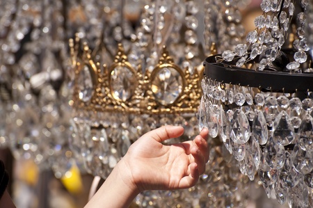 Scene on a Flea Marketの写真素材