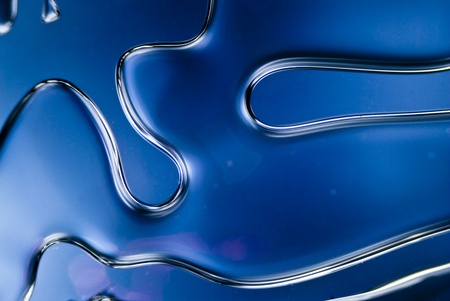 Structure of Glue under a Microscopeの写真素材