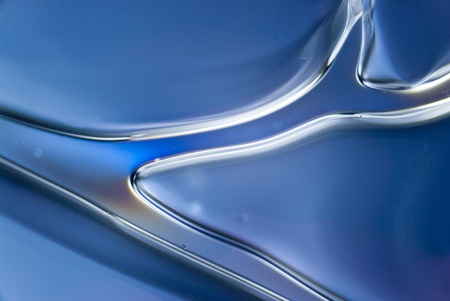 Structure of Glue under a Microscopeの写真素材