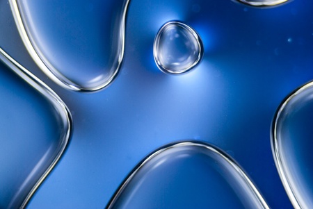 Structure of Glue under a Microscopeの写真素材