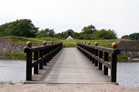 Drottningskaers kastell on Aspoe in Swedenのeditorial素材