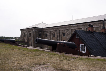 Drottningskaers kastell on Aspoe in Swedenのeditorial素材