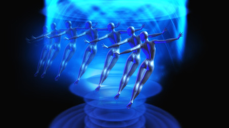 Digital Illustration of a mystic Femaleの写真素材