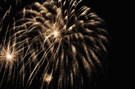 Detail of Fireworks in the Skyの写真素材