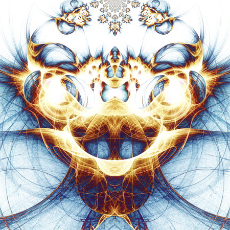 Digital Visualization of a fractal Structureの写真素材