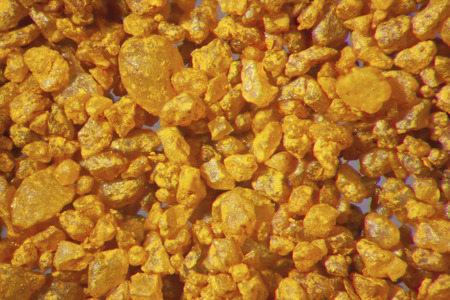 Micro photography of sand grains