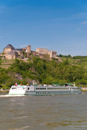 Burg Rheinfels am Rheinのeditorial素材