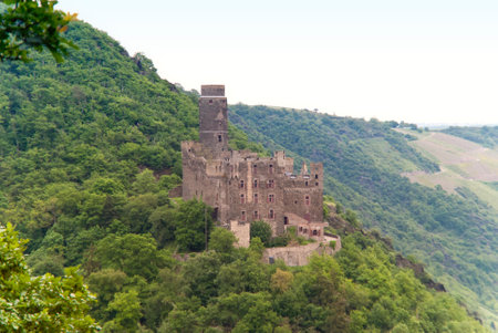 Burg Maus am Rheinのeditorial素材