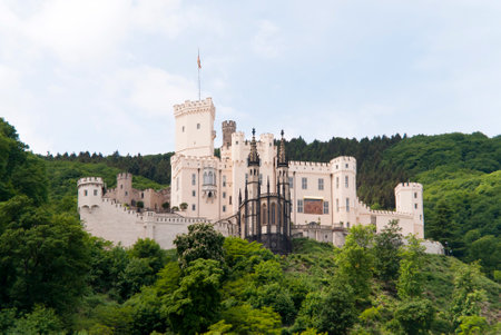 Burg Stolzenfels am Rheinのeditorial素材