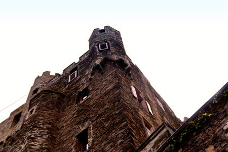 Maus Castle at the Rhineのeditorial素材